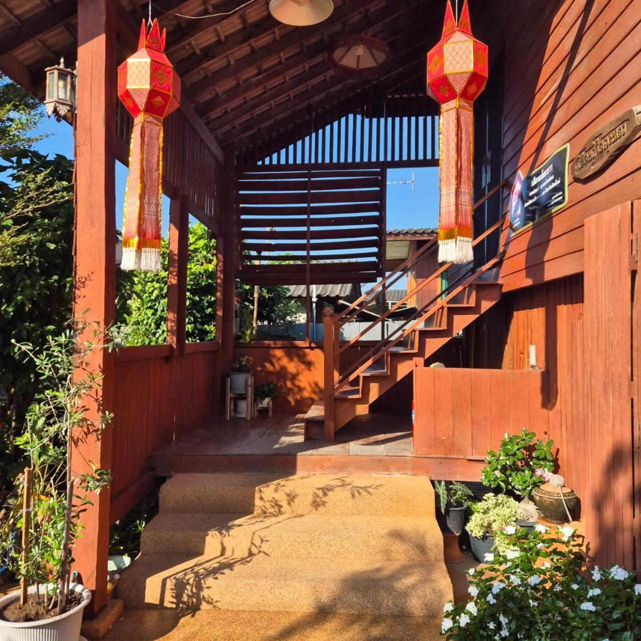 Kedthawa Homestay เฮือนเก็ดถะหวา Ban Cho Lae Zewnętrze zdjęcie